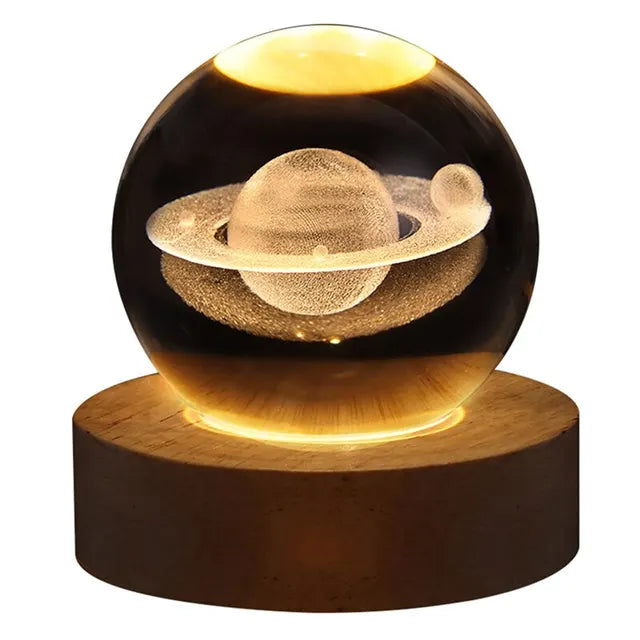 Solar-System Bordlampe – LED Lys med Planetdesign for Oppholdsrom | Norvo
