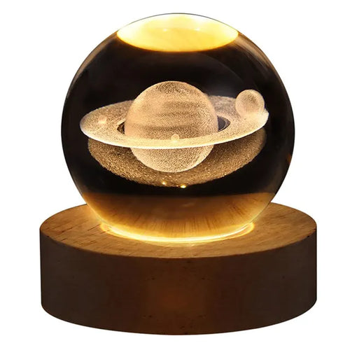 Solar-System Bordlampe – LED Lys med Planetdesign for Oppholdsrom | Norvo