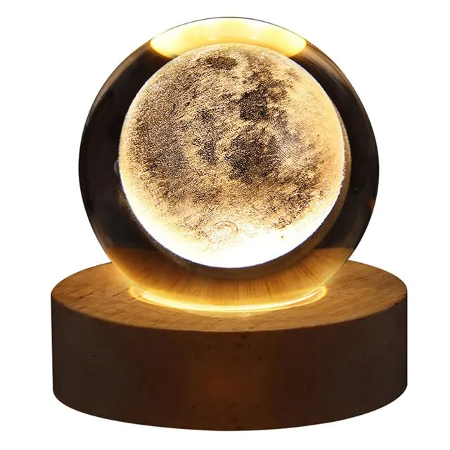 Solar-System Bordlampe – LED Lys med Planetdesign for Oppholdsrom | Norvo
