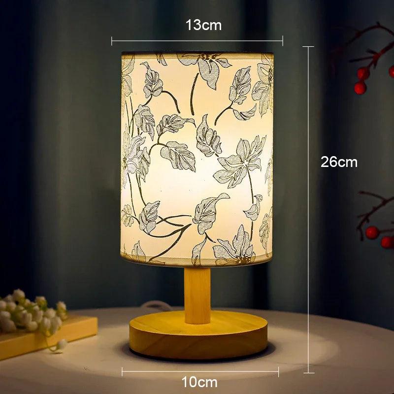 Norvo | VibeGlow - Moderne Japandi Bordlampe med Eleganse