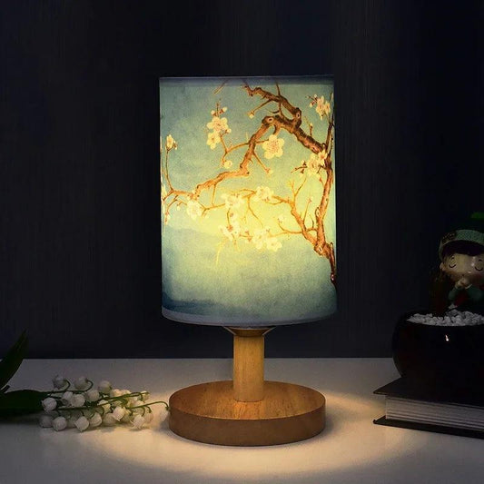 Norvo | VibeGlow - Moderne Japandi Bordlampe med Eleganse