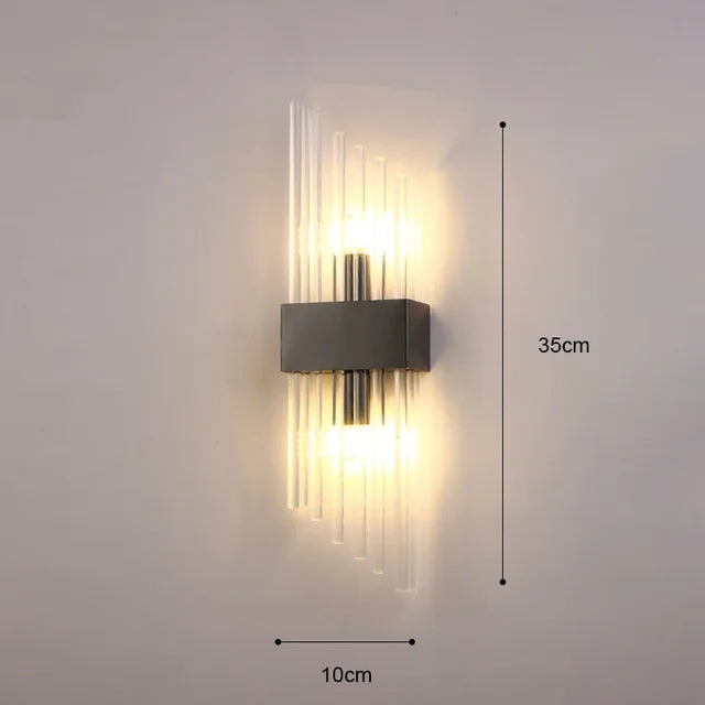 Norvo | Vegglampe - GlamorLite - Luksuriøs Design - Elegant og Raffinert