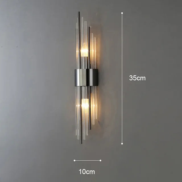 Norvo | Vegglampe - GlamorLite - Luksuriøs Design - Elegant og Raffinert
