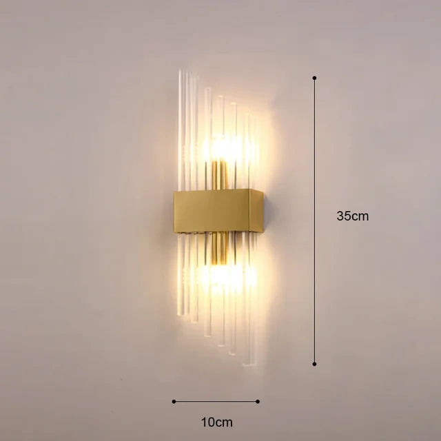Norvo | Vegglampe - GlamorLite - Luksuriøs Design - Elegant og Raffinert