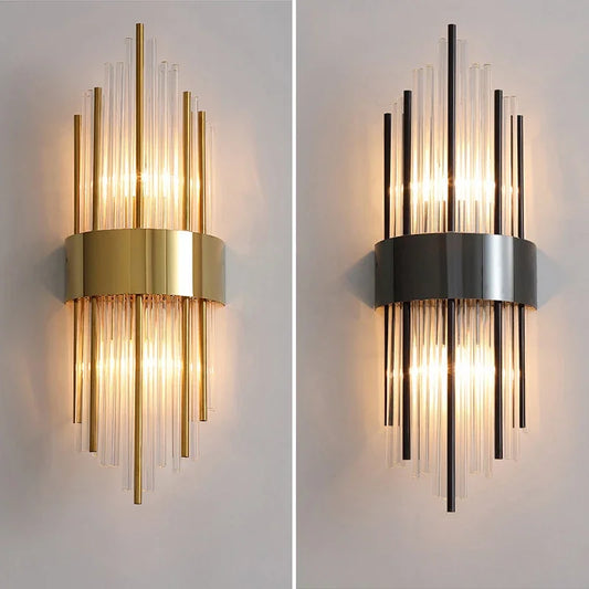 Norvo | Vegglampe - GlamorLite - Luksuriøs Design - Elegant og Raffinert