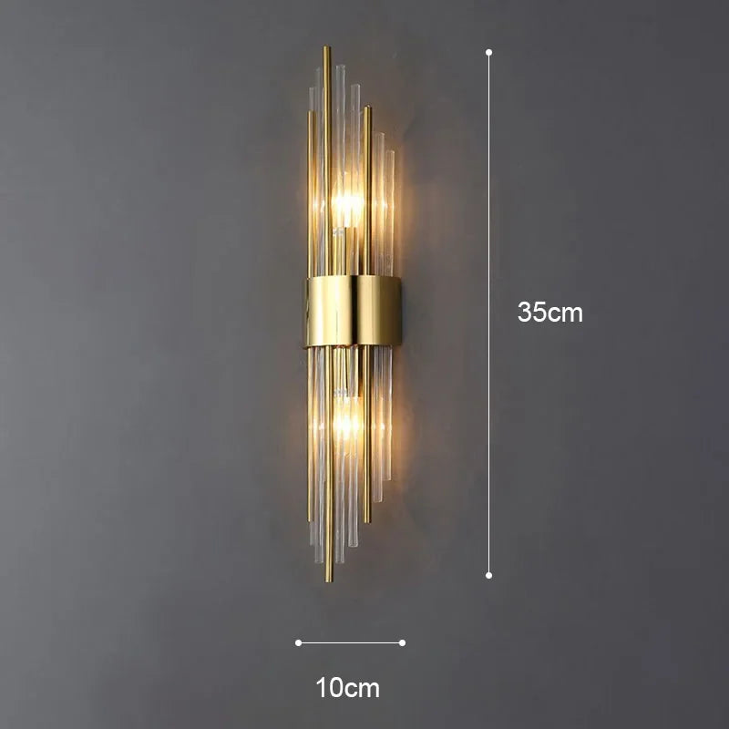 Norvo | Vegglampe - GlamorLite - Luksuriøs Design - Elegant og Raffinert