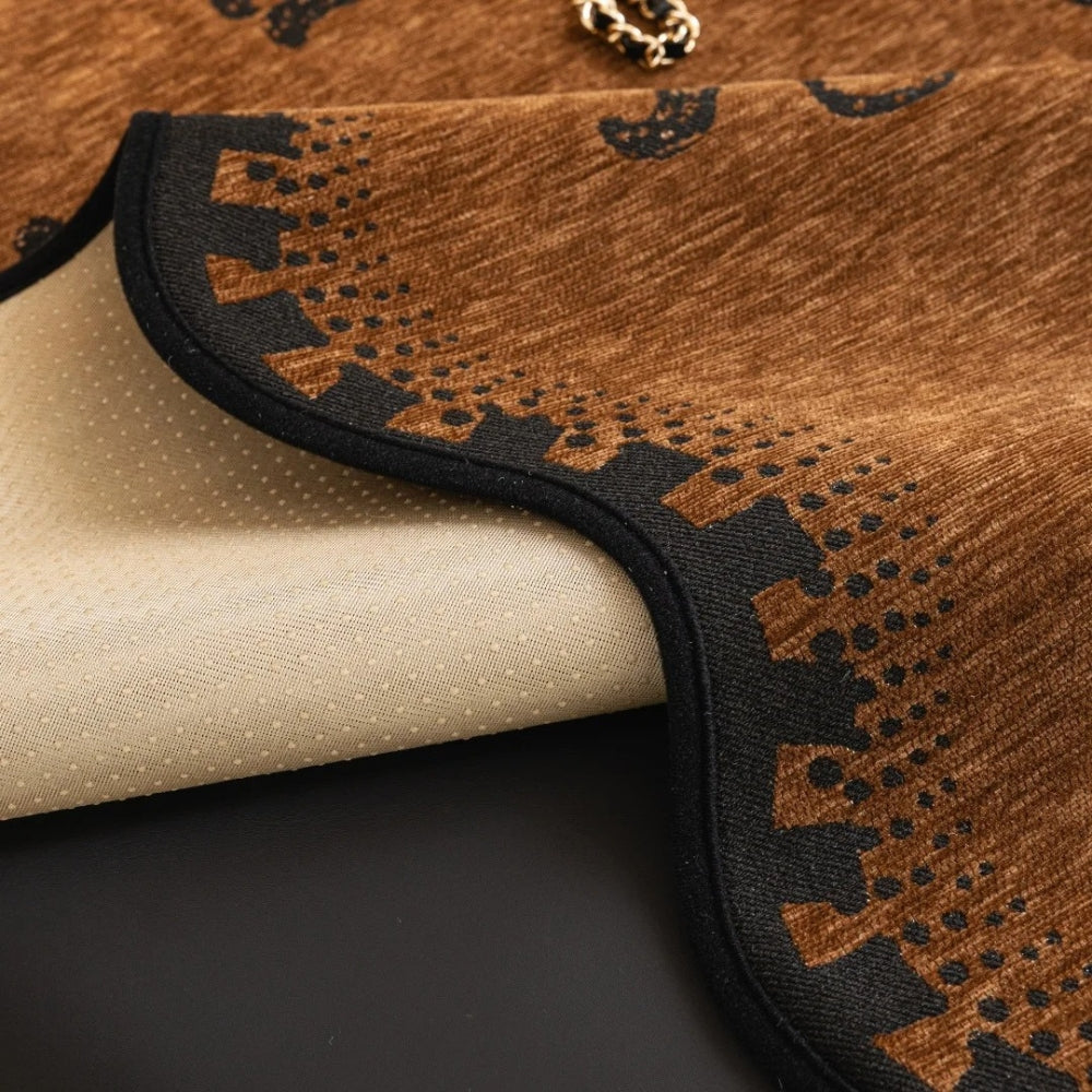 Norvo | Lion Bølgete Rutsjfritt Sofatrekk