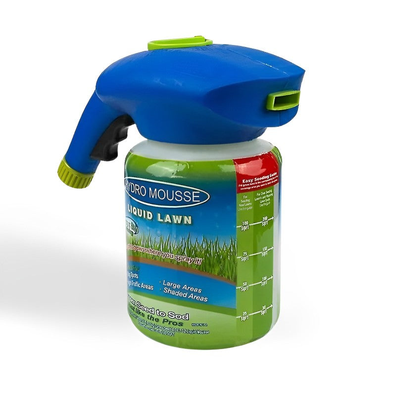 Norvo | Liquid Lawn Hydro Mousse Spray On Grass Seed | Enkel påføring for flekkete plener og områder med høy trafikk