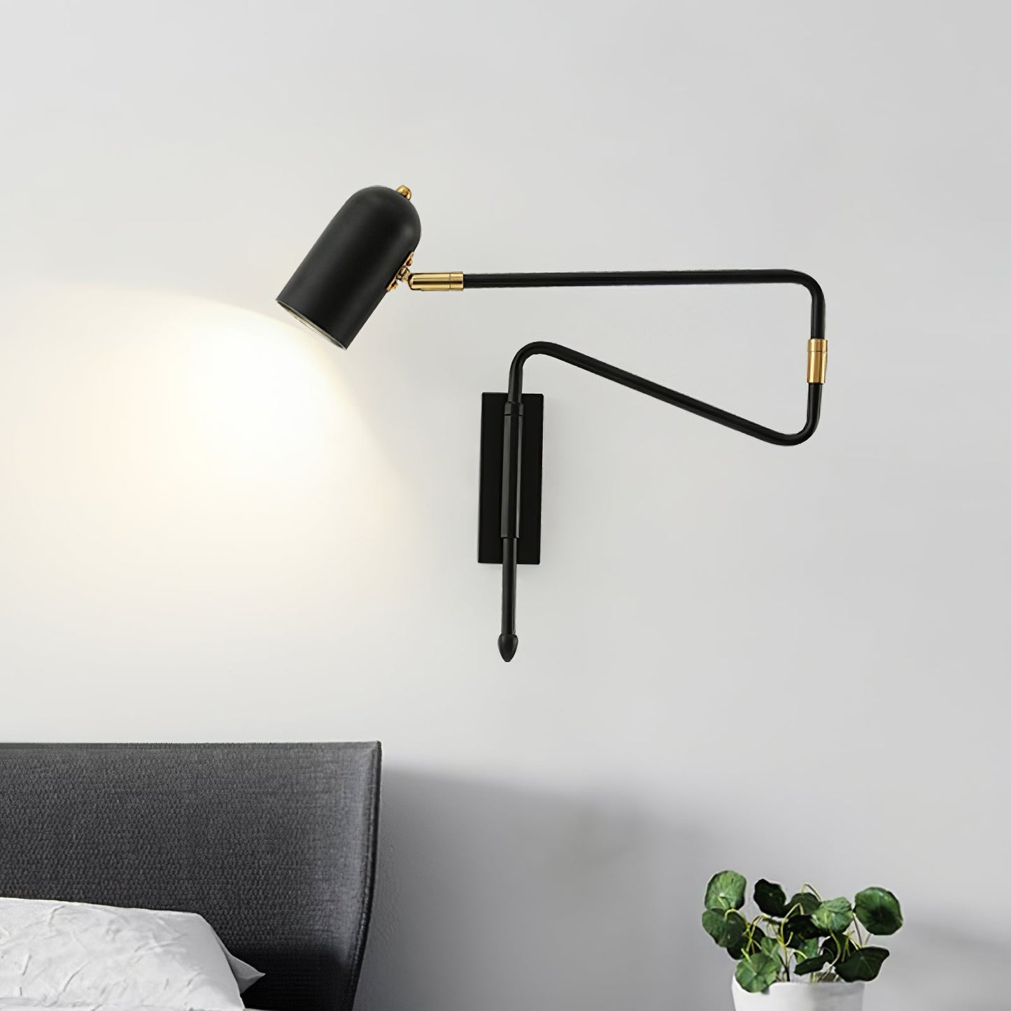 Norvo | BeamFlex – Allsidig Vegglampe med Fleksibel Arm