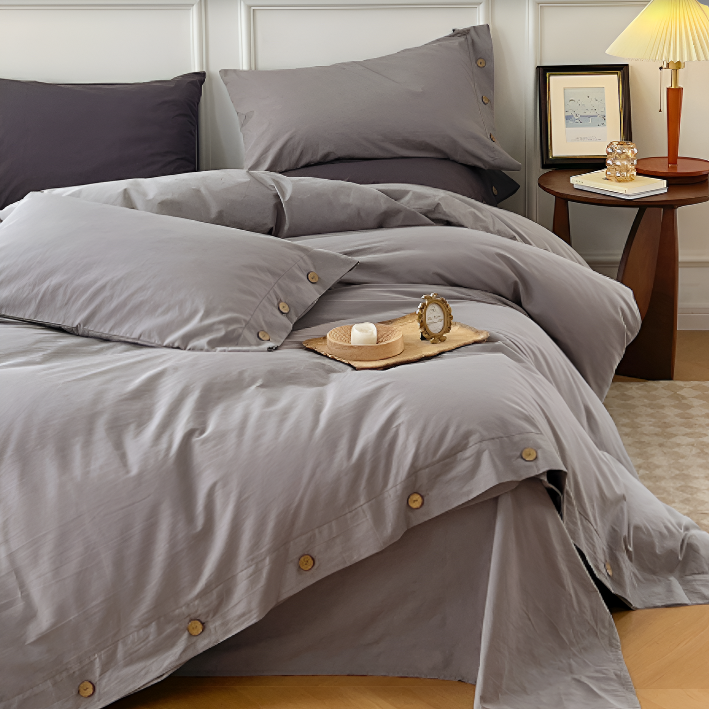 Norvo | Pustende Bomull Sengsett med To Putetrekk