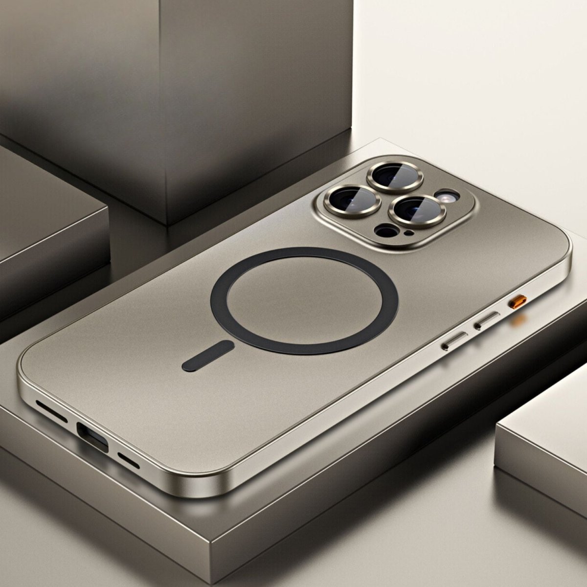 Norvo | Slim magnetisk metalllokk for iPhone
