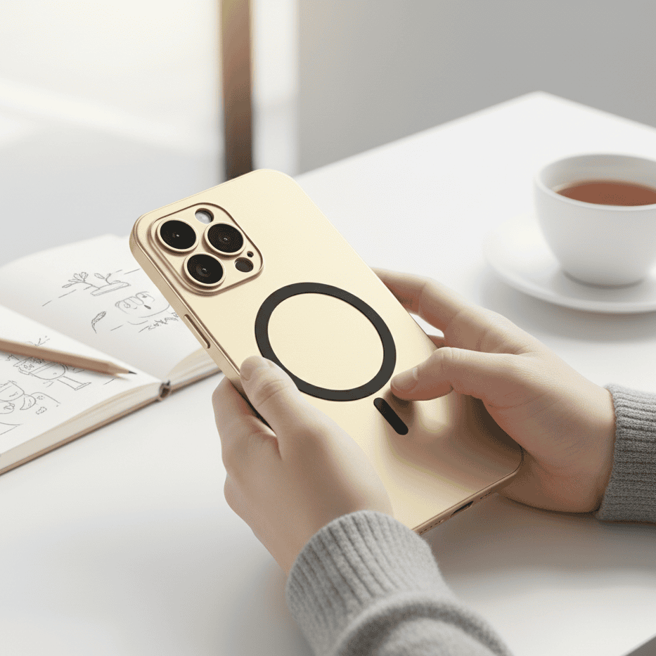 Norvo | Slim magnetisk metalllokk for iPhone