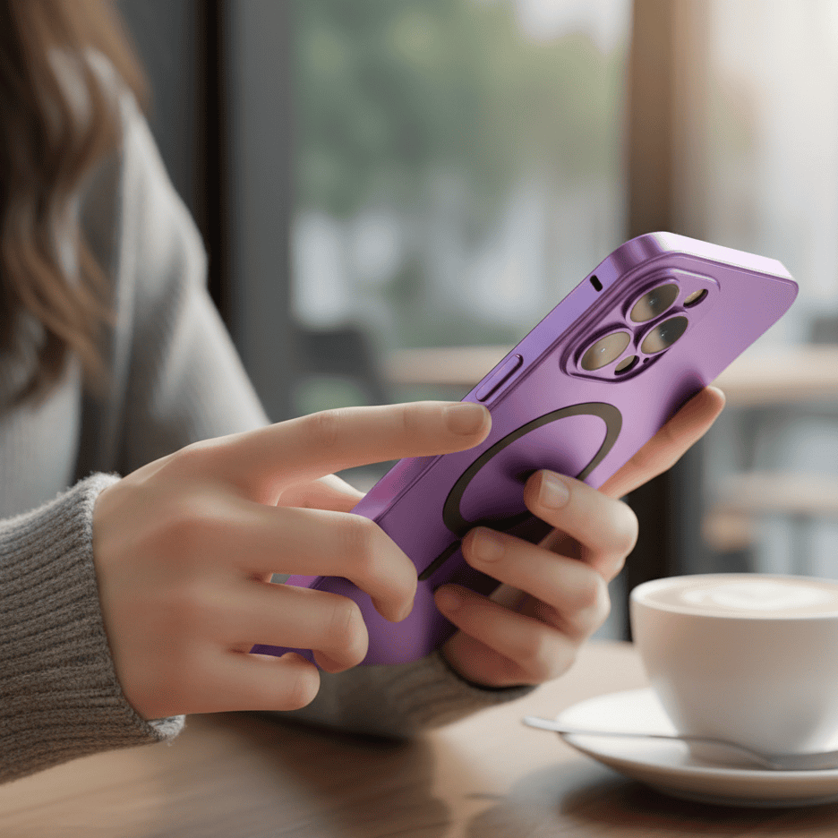 Norvo | Slim magnetisk metalllokk for iPhone