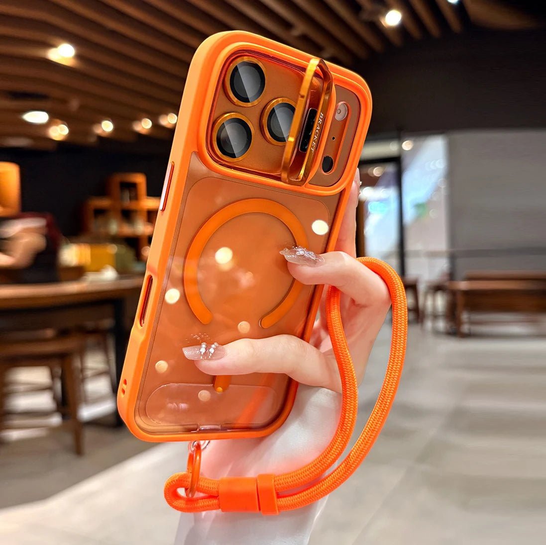 Norvo | MagSafe-etui med sjokksikker ramme