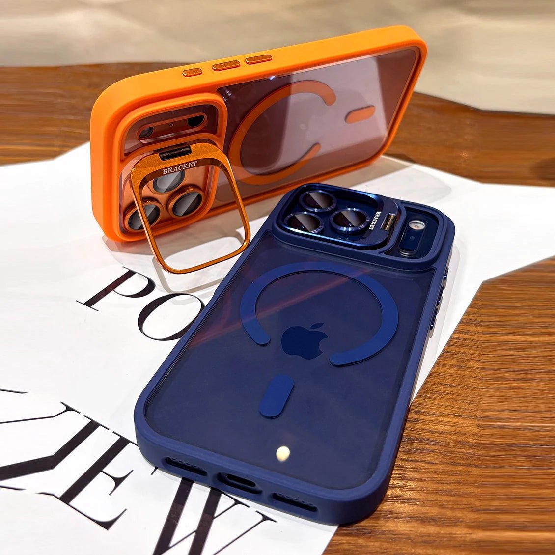 Norvo | MagSafe-etui med sjokksikker ramme