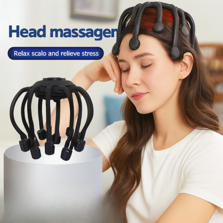 Norvo | USB Oppladbar Blekkulf Massør Automatisk Multifunksjonell Avslapningsinstrument