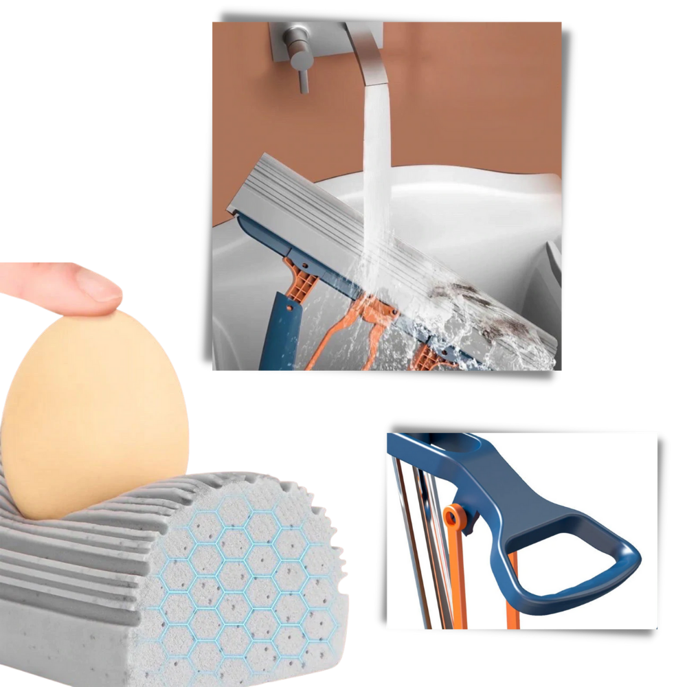 Easy squeeze mopp