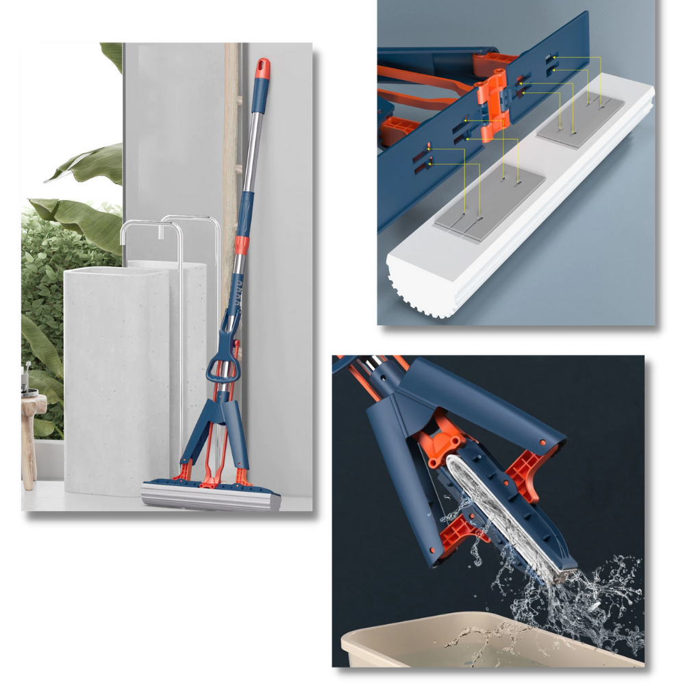 Easy squeeze mopp