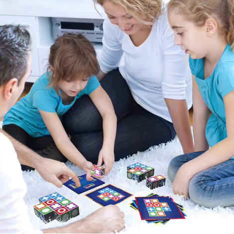 Norvo | Morsomt mønsterpuslespill for kreativ læring