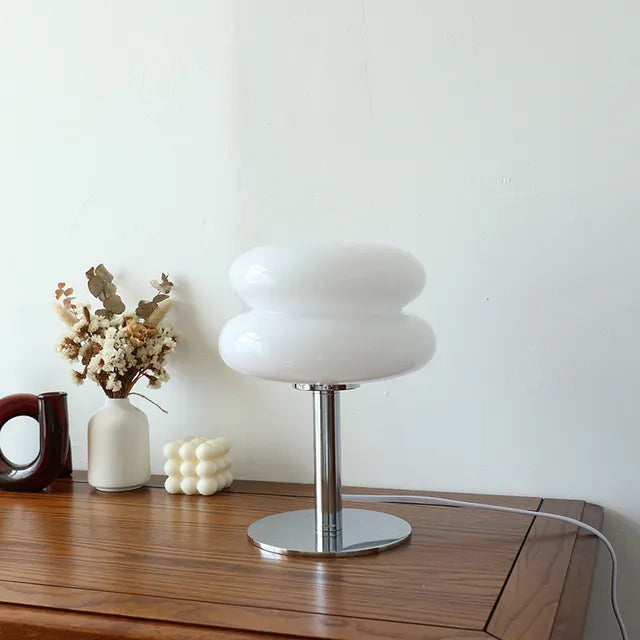 Macaron Glass Table Lamp – Moderne Stemningslys for Innendørsområder