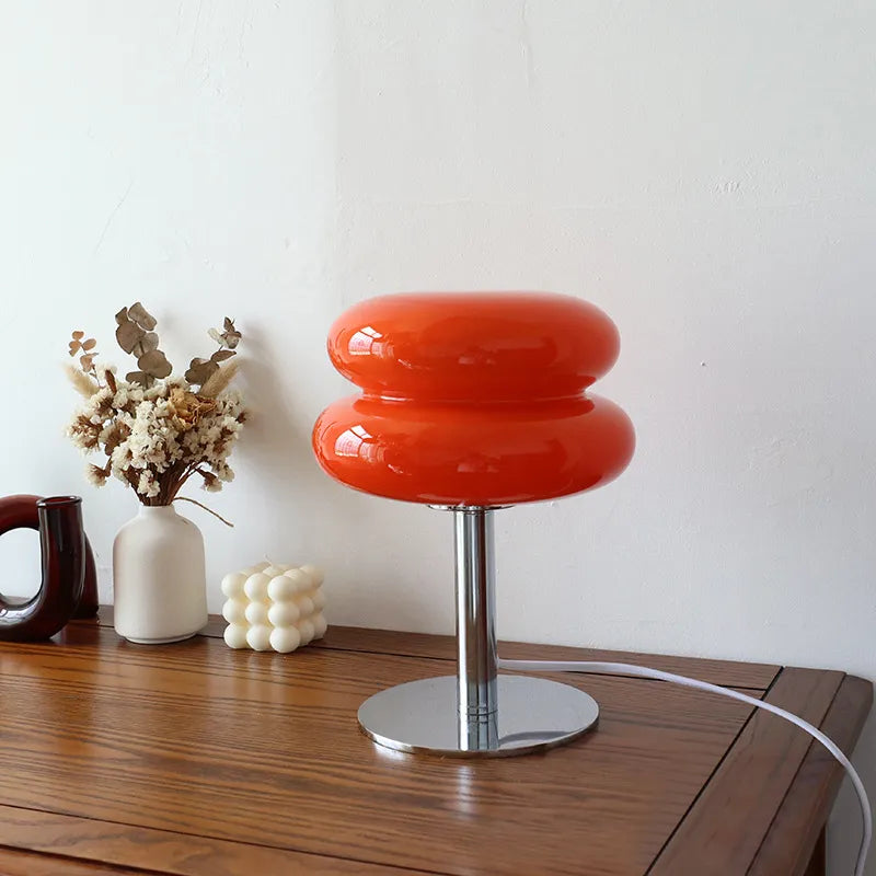 Macaron Glass Table Lamp – Moderne Stemningslys for Innendørsområder