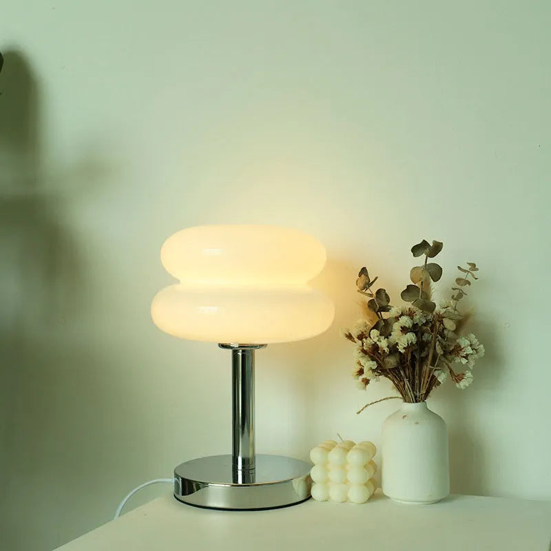 Macaron Glass Table Lamp – Moderne Stemningslys for Innendørsområder