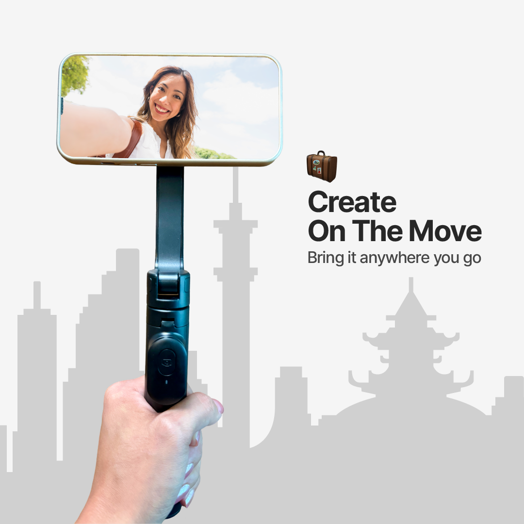 Norvo | iPhone Stativ med Trådløs Fjernkontroll | for Innholdsprodusenter