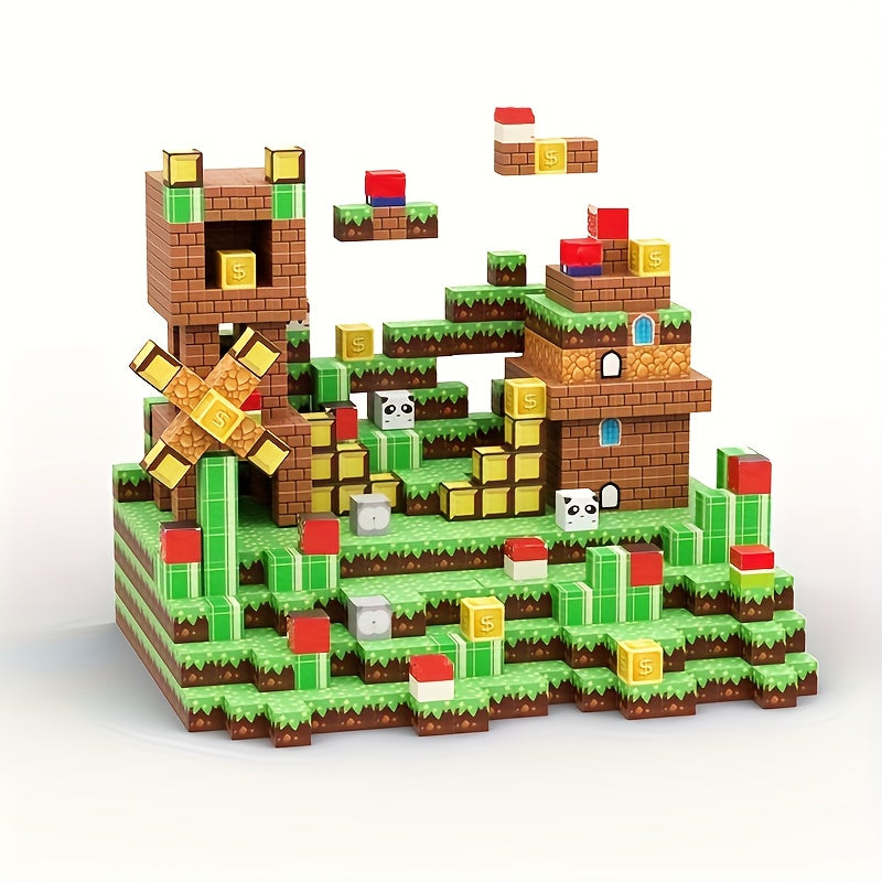 Norvo | Magnetiske Byggeklosser Kreativt Leke Sett