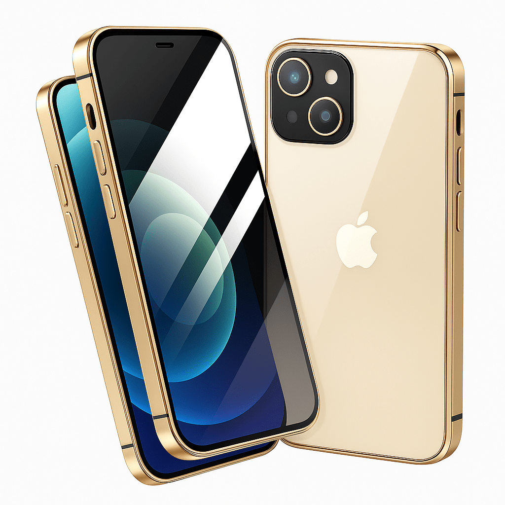 Norvo | Magnetisk personvernbeskyttelsesdeksel for iPhone med skjermbeskyttelse