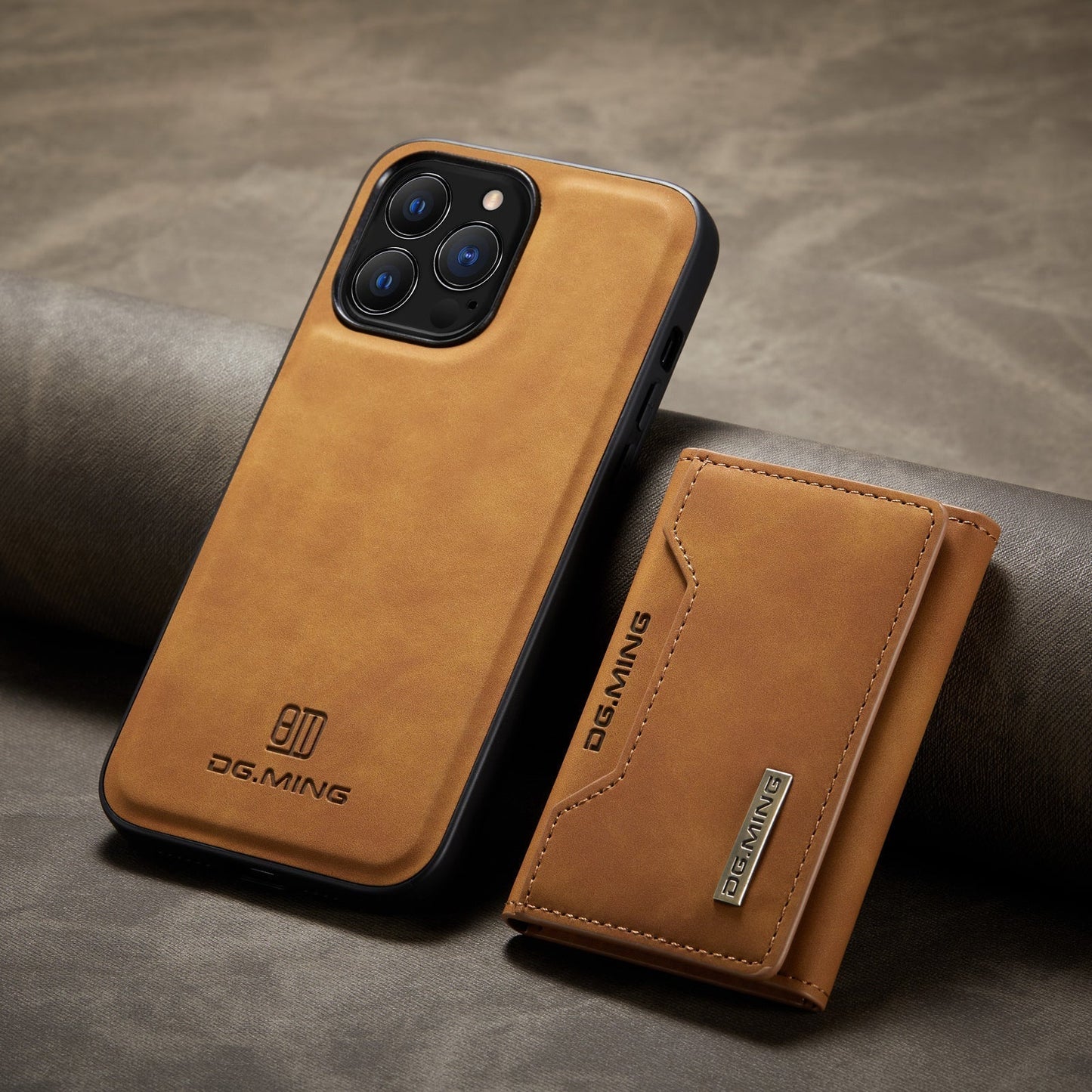 Norvo | 2 i 1 avtakbar skinnlommebokdeksel for iPhone