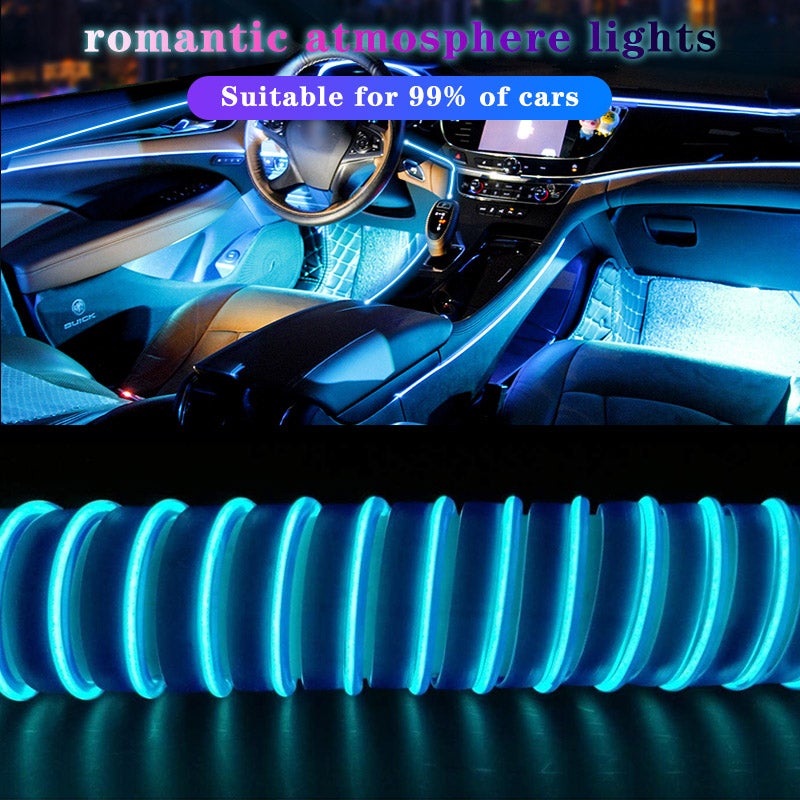 Norvo | 4-i-1 Linje Bil LED Ambient Lys