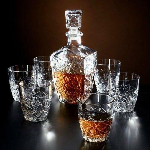 Norvo | Luksus whiskey karaffel med elegante glass