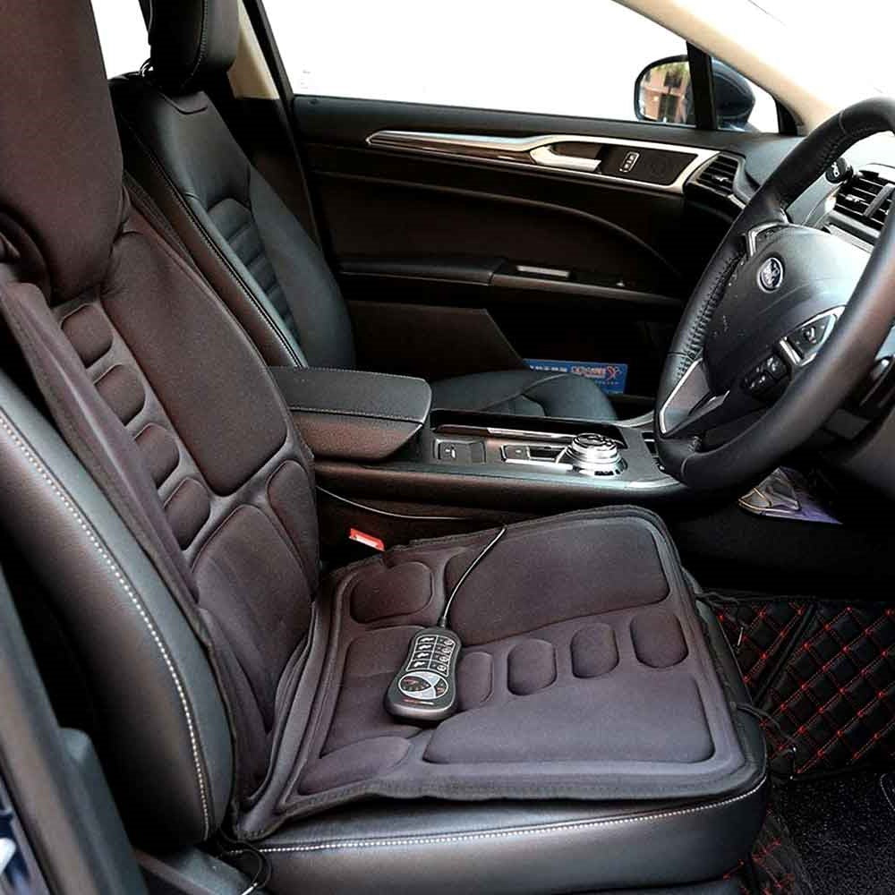 Norvo | Massasje Stolpute med Varme | 8 Massasje Moduser, Dypvev Lindsjokk & Bærbar for Hjem og Bilbruk