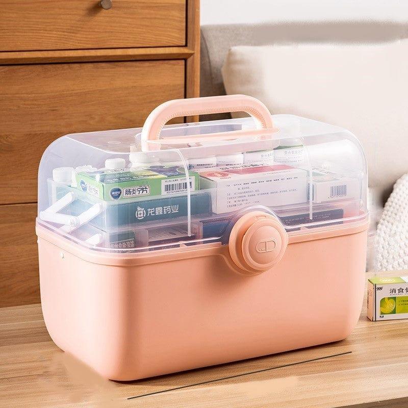 Norvo | MediSmart Pill Organiser – Kompakt ukentlig medisinoppbevaringsboks for hjemmet og reise