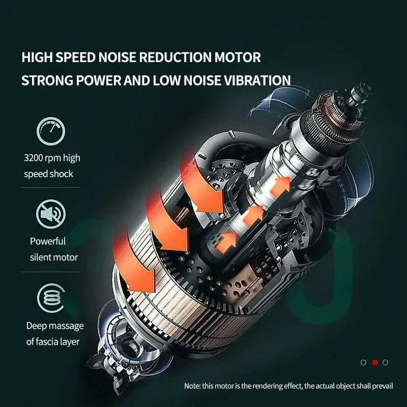 Norvo | Bærbar massasjepistol for muskelspenning og avslapning