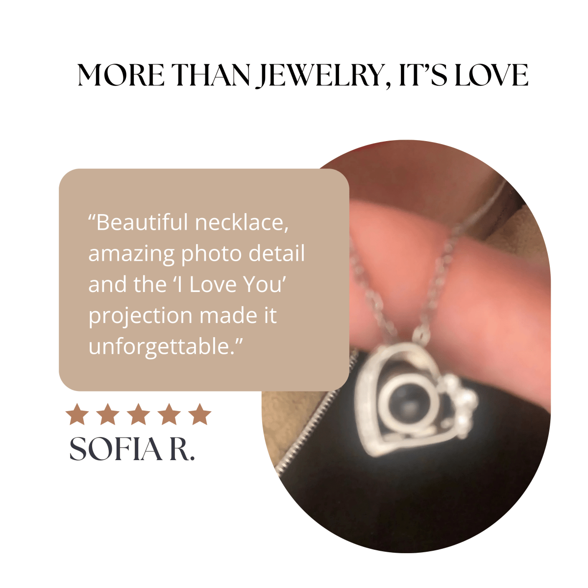 Norvo | Fotoprojektor lyskjeder med personlig bilde