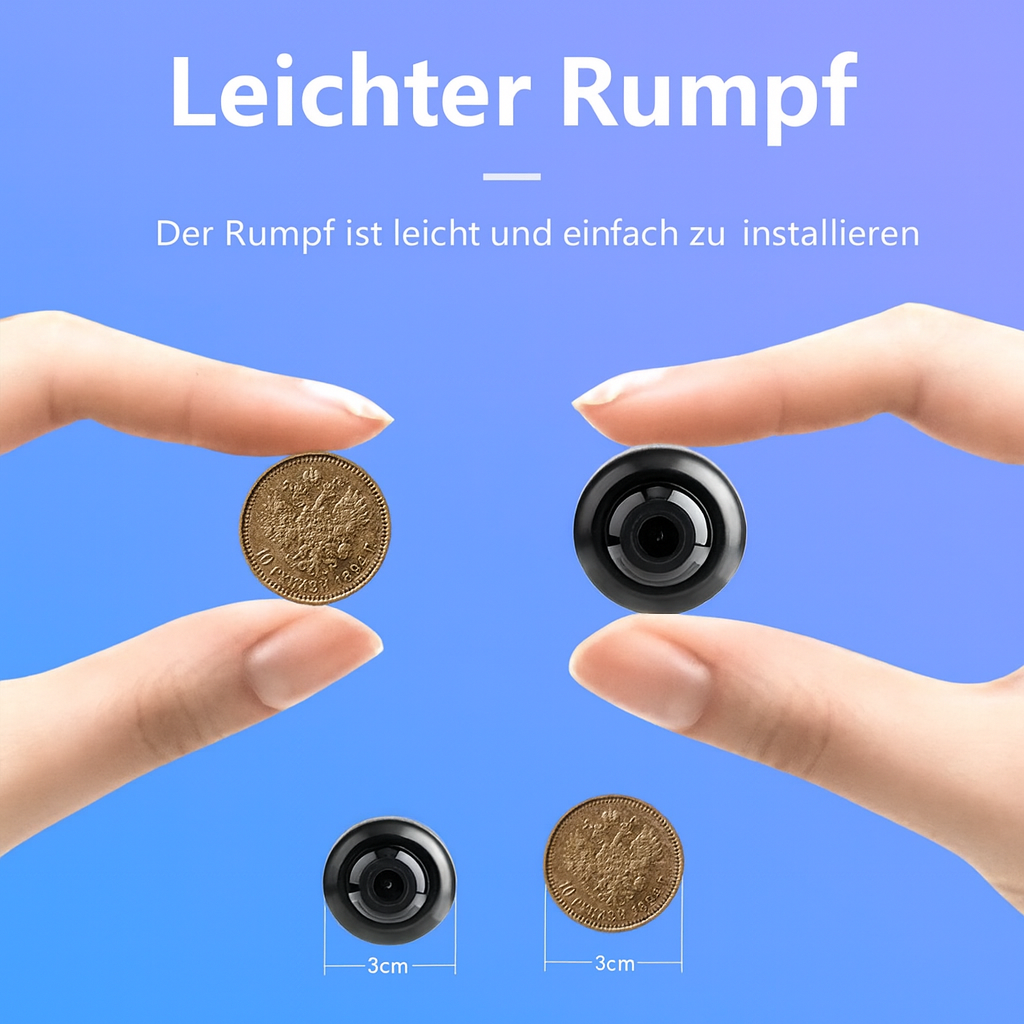 Norvo | Mini Overvåkningskamera WLAN Nattsyn Bevegelsesdeteksjon