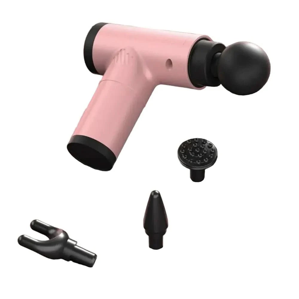 Norvo | Bærbar fascia gun med 6 hastighetsnivåer og 4 massasjehodene