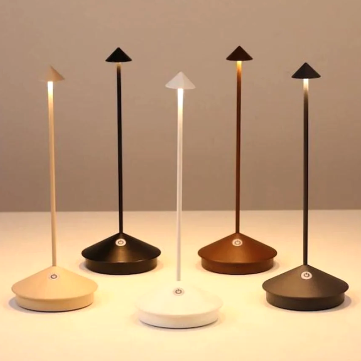 Norvo | Bordlampe - Vanntett, Dimbar, Trådløs Design for Hjemmekontor og Soverom Belysning 2025