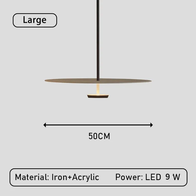 Moderne ElegantArc LED Ring Pendellampe - Minimalistisk Design for Stue & Spisestue | Norvo