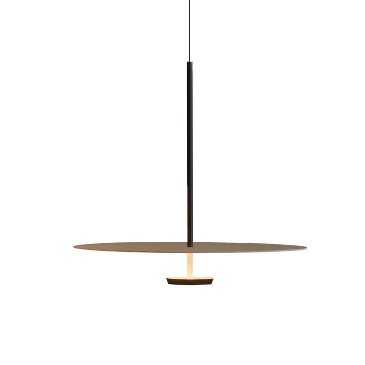 Moderne ElegantArc LED Ring Pendellampe - Minimalistisk Design for Stue & Spisestue | Norvo