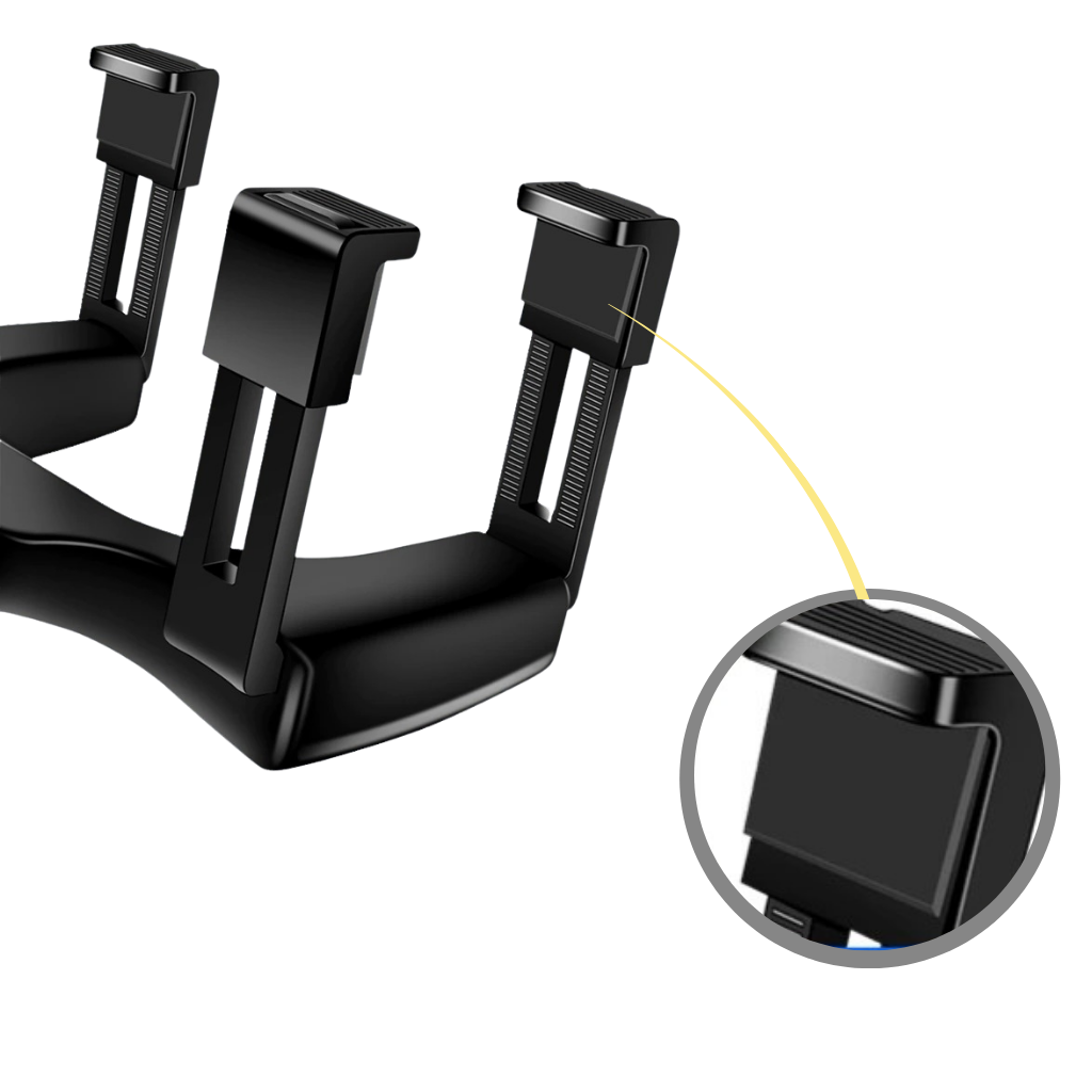 Telefonholder for ryggespeil