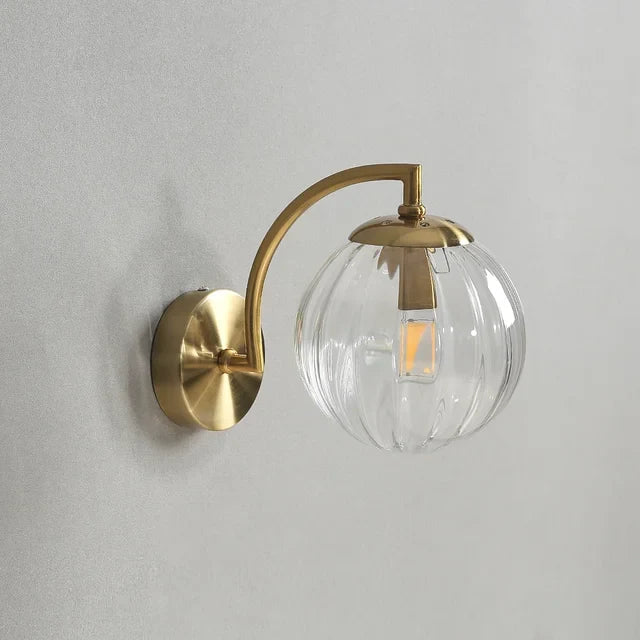 Moderne Glass Vegglampe - Stilig Veggbelysning Laget av Glass for Stue og Gang