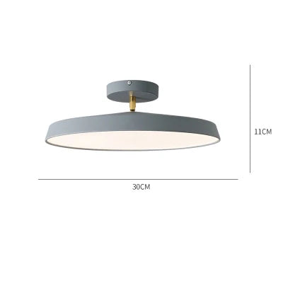 Moderne LED Taklampe for Veranda og Gang – Stilfull Ganglampe i Svart
