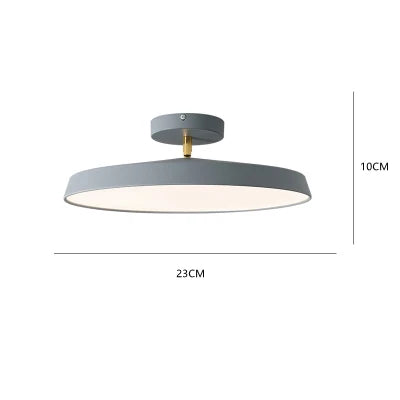 Moderne LED Taklampe for Veranda og Gang – Stilfull Ganglampe i Svart