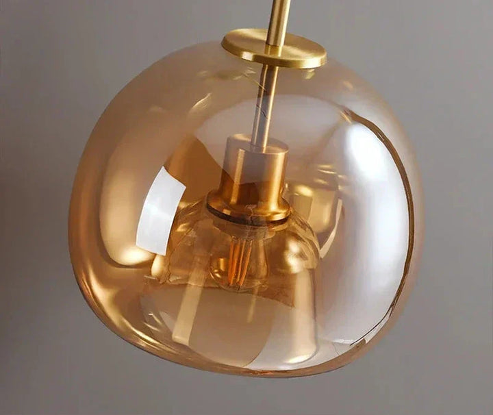 Norvo | Gjennomsiktighet - Minimalistisk Glass Taklampe for Eleganse