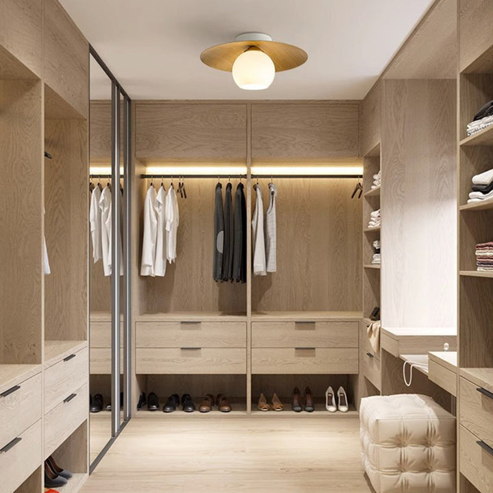 Moderne Semi-Flush Taklampe | Norvo
