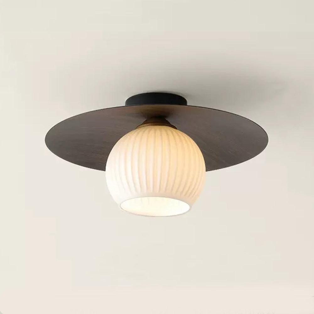 Moderne Semi-Flush Taklampe | Norvo