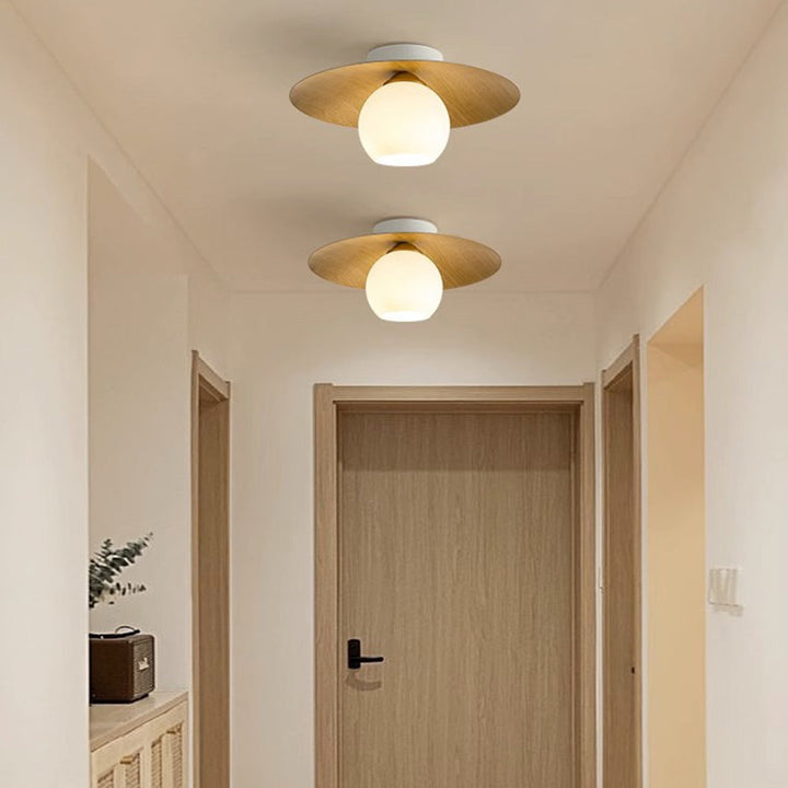 Moderne Semi-Flush Taklampe | Norvo