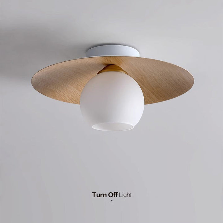 Moderne Semi-Flush Taklampe | Norvo